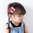 thumbnail image 3 of 8 Ensembles Barrette pour Cheveux de Bébé Pinces à Cheveux en Forme de Fruit Accessoires pour Cheveux, 3 of 9