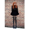 thumbnail image 7 of TELOLY Thigh High Stockings Stitching Lingerie Leg Stocking Socks for Women Black Stockings Thigh High, 7 of 7