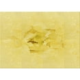 thumbnail image 1 of Ahgly Company Machine Washable Indoor Rectangle Transitional Golden Brown Yellow Area Rugs, 5' x 7', 1 of 7