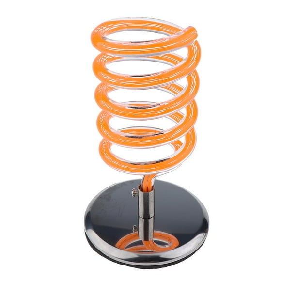 Ozador para el hogar Salón Soporte para de pelo Estante de almacenamiento Soporte para Secador de cabello naranja