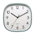 thumbnail image 1 of Cateissary Reloj de pared Digital grande Simple para dormitorio, relojes silenciosos de moda para el hogar, reloj cuadrado de escritorio, relojes Decoración del hogar Azul 12 pulgadas, 1 of 6