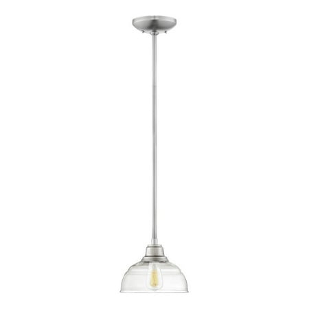 

Millennium Lighting 44 1 Light Metal Mini-Pendant Light in Brushed Nickel