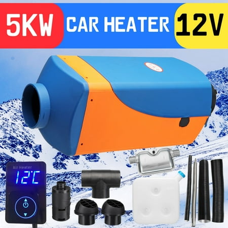 5KW 12V Air Diesel Heater Car Warmer Parking Heater LCD Digital Display Air Heater For Trailer Motorhome Truck Boat