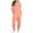 Orange, variant on aidice Summer Romper for Women Casual V Neck Short Sleeve Cropped Keyhole Homewear Capri Pants Jumpsuits