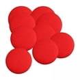 thumbnail image 1 of 5x 10 Uds. Botones cubiertos de tela, botones redondos planos para manualidades, botones de costura, botones de vástago de Metal para trajes de vestir 5 piezas, 1 of 8