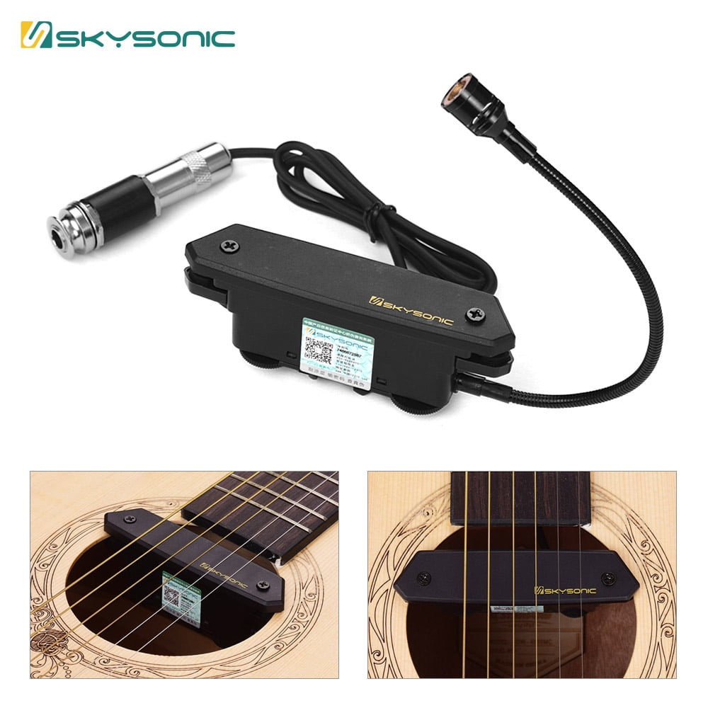 SKYSONIC T902 Acoustic Guitar Active Soundhole Pickup