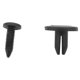 thumbnail image 2 of 50pcs 6mm Plastic Push Type Rivet Bumper Pin Clips, 2 of 5