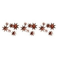 thumbnail image 3 of QualitChoice 1 Set Star Decorations Household Interesting Exquisite Stars Pendant Party Supply Craft Decoration Decor Props for Layout Rose gold 3Set, 3 of 6