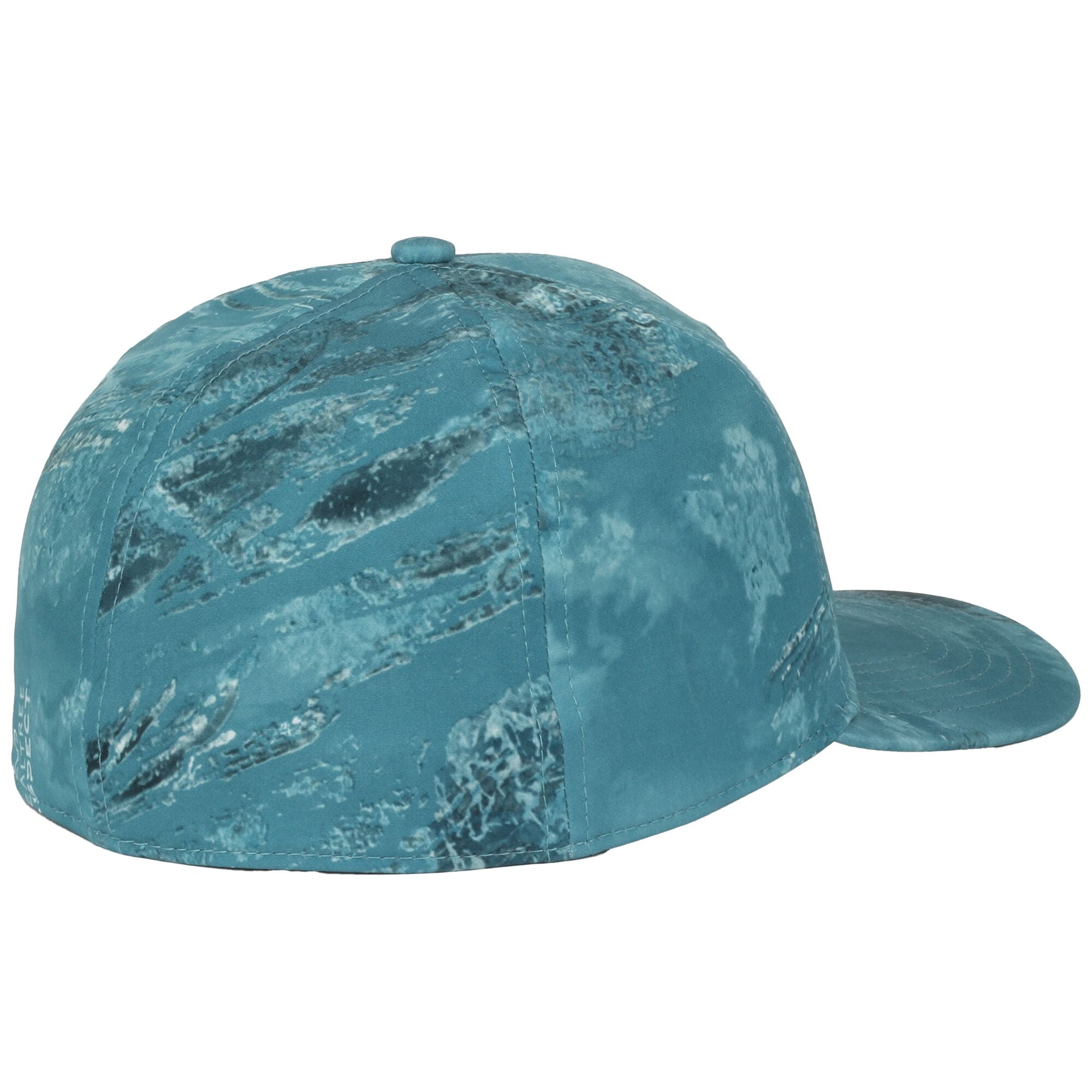 Realtree Men's Structured 6-Panel Stretch Adjustable Fishing Hat, Aspect Calypso Camo Fabric Crown