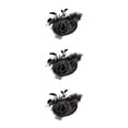 thumbnail image 4 of Diadema de malla de plumas con clip Sonducket negro ajuste elegante y ajustable, 4 of 6