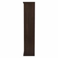 thumbnail image 5 of Maklaine Engineered Wood Tall 5 Shelf Bookcase in Black Walnut, 5 of 10
