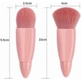 thumbnail image 4 of 5-Piece Mini Travel Makeup Brush Set with Mirror, 4 of 5