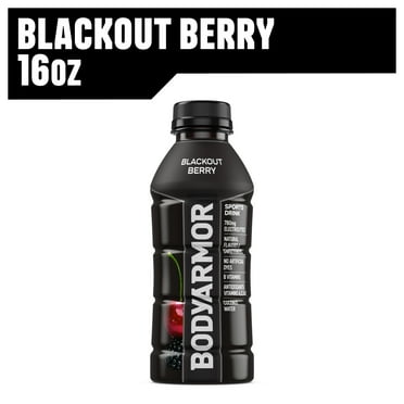 BODYARMOR Blackout Berry Electrolyte Sports Drink, 16 fl oz Bottle