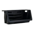thumbnail image 2 of Mighty Tuff 3 Pack Nesting Stackable Bins, Heavy Duty Space Saving Storage, 2 of 7