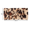 thumbnail image 3 of FASHOFT Newborn Infant Baby Girls Leopard Print Headbands Wide Band Seamless Bow Ins Style For Baby Daily Wear Baby Gear E One Size, 3 of 4