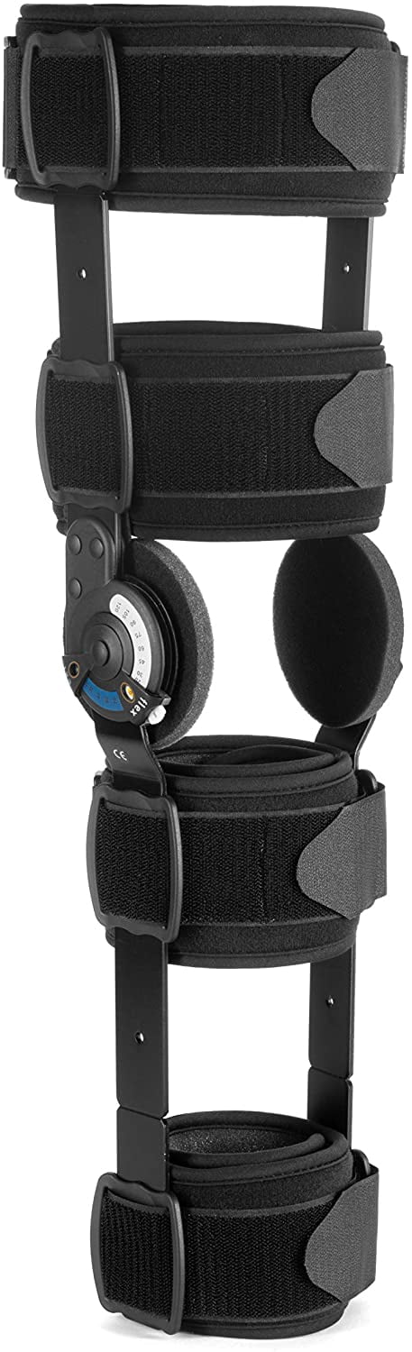 Ossur Post-Op Knee Brace, Range of Motion Control Hinged Immobilization, Adjustable Recovery Support for Orthopedic Rehab, Meniscus Tear,ACL, MCL, PCL Injury- Woman/Men Left, Right Leg