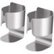 thumbnail image 1 of Soporte para cepillo de dientes eléctrico, organizador de pasta de dientes de acero inoxidable autoadhesivo multifuncional para montar en la pared, soporte para 2 accesorios para baño y cocina, 1 of 5