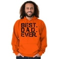 thumbnail image 4 of Best Dad Ever Cool Fathers Day Gift Hoodie Hooded Sweatshirt Men Brisco Brands S, 4 of 6