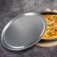 thumbnail image 4 of Bandeja para hornear pizza de aleación de aluminio con borde ancho, redonda de 9 pulgadas, antiadherente, para servir pizzas, pasteles y más, 4 of 8