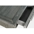 thumbnail image 5 of Jofran Gramercy Mid-Century Modern Chevron Three Drawer USB Charging Desk, 5 of 9