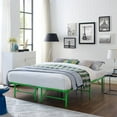 thumbnail image 1 of Modway Horizon Remplace le Sommier - Cadre de Lit en Métal Pliable, Double, Vert, 1 of 5