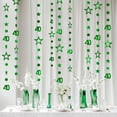 thumbnail image 2 of 40Th Birthday Decorations 6 Feet Long Green Hanging Star Garland Adult Birthday Party Supplies for Themed Party Wall Decoration One Size Green, 2 of 3