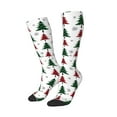 thumbnail image 2 of Balery Buffalo Plaid Christmas Trees Fun Novelty Socks Men'S Women'S Crew Socks Funny Crazy Novelty Socks Quirky And Cool Socks, 2 of 9