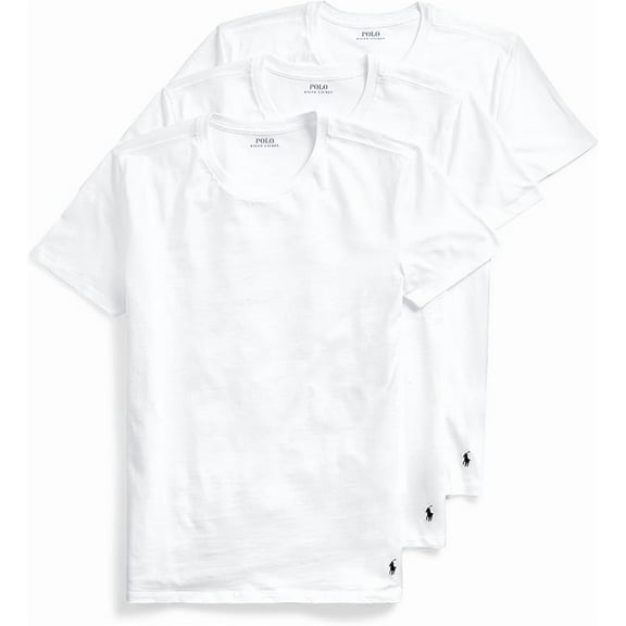 Polo Ralph Lauren Men's Classic Fit Crewneck Shirt (3 Pack)