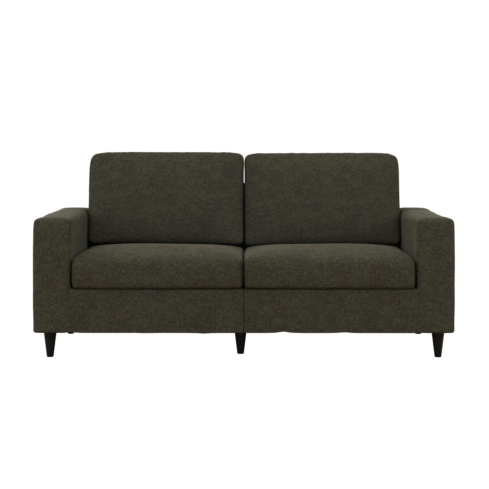 DHP Cooper 3 Seater Sofa, Gray Linen