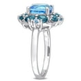 thumbnail image 3 of Everly Women's Topaz Sterling Silver Ring, 3 of 7