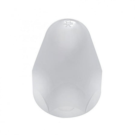 United Pacific 10045 Wheel Lug Nut Cover Set   1 1/2" X 2 3/4", Chrome,