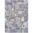 thumbnail image 2 of Addison Rugs Chantille Indoor/Outdoor Transitional Geometric Purple Machine Washable Rectangle Rug, 5' x 7'6", 2 of 8