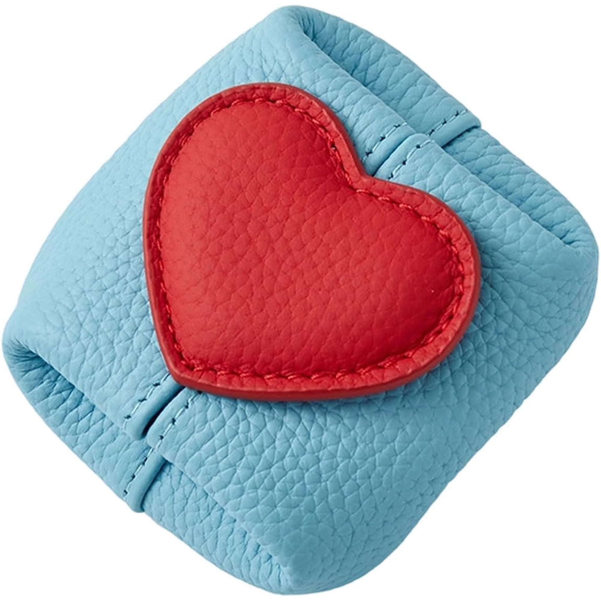 Sweetheart Mini Leather Pouch Cash Change Wallet Holder for Women Small Money Pouches Purse with Zipper Minimalist Coin Purse for Pocket Gift for Her Travel