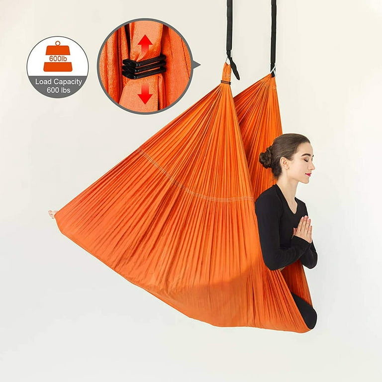 Aerial Yoga Hammock Kit (W/Hanging Accessories)