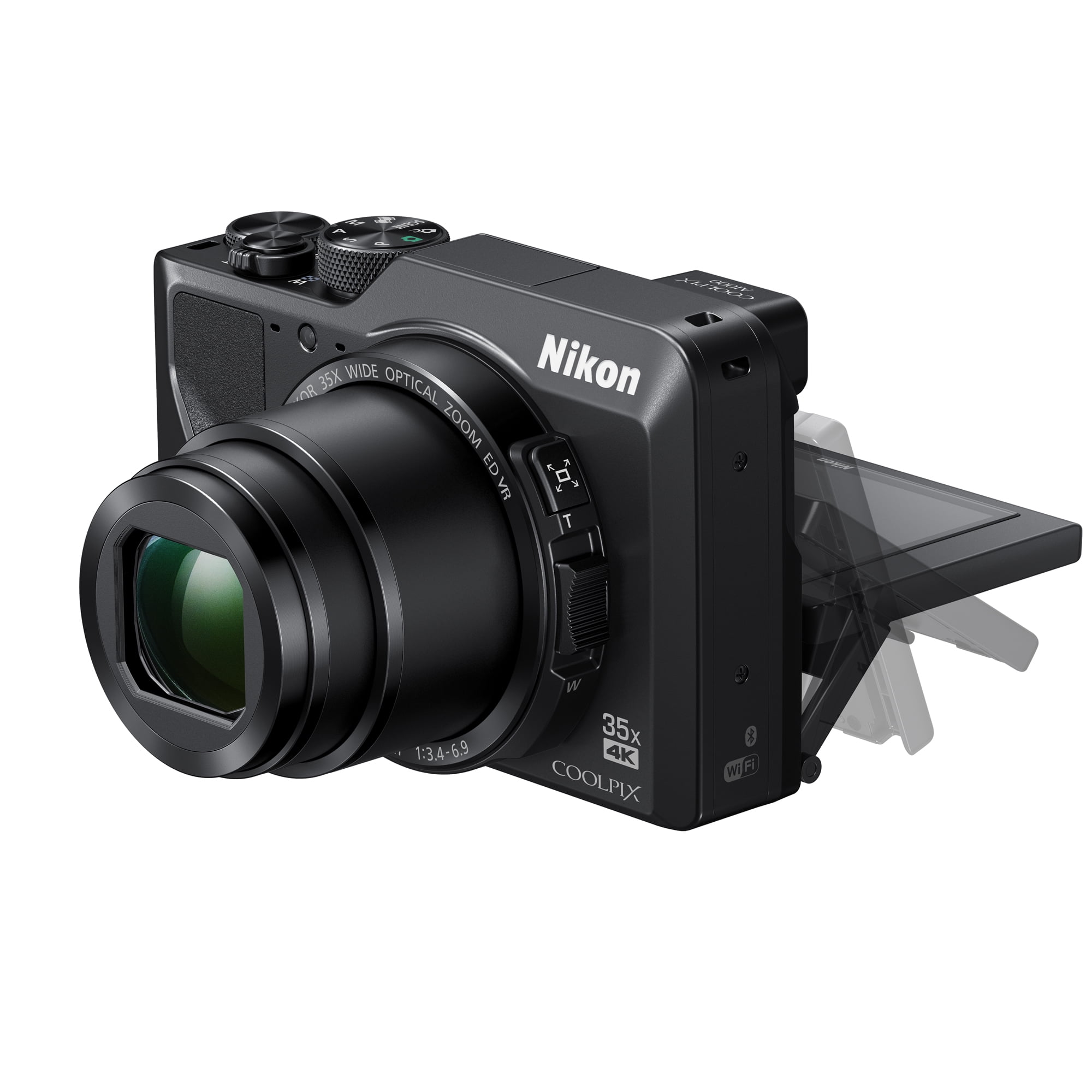 Nikon Coolpix A1000 16 Megapixel Compact Camera, Black - Walmart.com