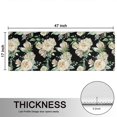 thumbnail image 5 of Kitchen Rugs Sets Of 2,Pioneer Flower Floral Print Pattern Anti Fatigue Kitchen Mat Rugs Non Slip Washable,Decorative Kitchen Floor Mats for Kitchen,Sink,Laundry,17"X47", 5 of 5