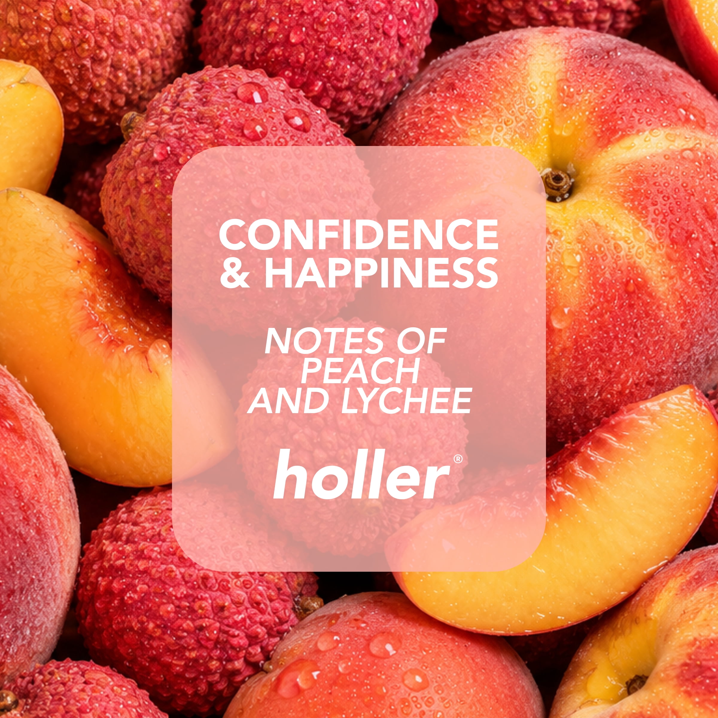 Holler Peachy Bliss Peach Scented Body and Hair Fragrance Mist, 1.69 fl oz