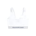 thumbnail image 3 of Polo Ralph Lauren Repeat-Logo Scoop Cropped Tank - 4P1025 (White Cloud, XS), 3 of 3