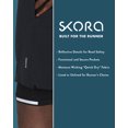 thumbnail image 2 of Skora Mens Shorts Running Athletic Gym 2-1 Lined and Unlined Shorts 5" 7" and 9" Inseams, 2 of 7