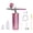 pink color-0.5mm, variant on Rechargeable Air Brush Model Multipurpose Gravitational Feed Sprayer For Sprayer Makeup Art Craft Tattooing Cake