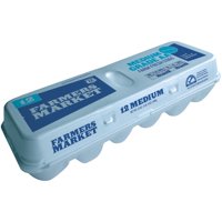 Farmers Market Medium Grade AA Eggs, 12 ct