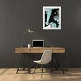 thumbnail image 3 of Cartissi  12x14 White Modern Wood Framed Museum Art Print Titled - Mix III, 3 of 4