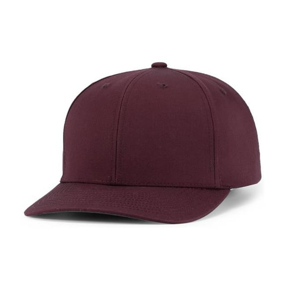 Pacific Headwear P322.045.YTH Poly & Cotton Snapback Cap, Maroon - Youth