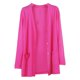thumbnail image 2 of Minnieouse Abrigo de moda chal de punto chaqueta de verano DIY Prop dulce regalo ropa de mujer de larga duración ropa al aire libre cárdigan Abrigos y chamarras Rosa roja, 2 of 6