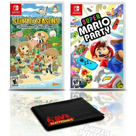 Story of Seasons: Pioneers of Olive Town with Super Mario Party - 2-Pack Game