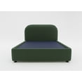 thumbnail image 2 of LASE Muebles Cama Queen Size Marsella Base+Cabecera Velvet Canalé Rosa, 2 of 4