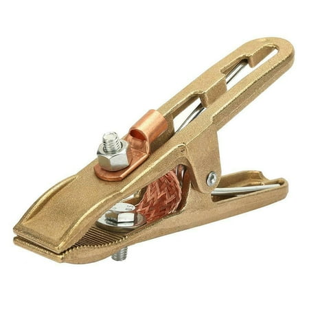 

Copper Earth Ground Cable Clip Welding Manual Welder Electrode Clamp (500A)