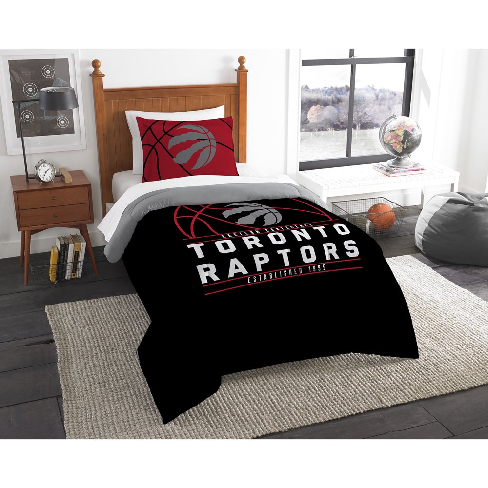 NBA Toronto Raptors "Reverse Slam" Bedding Comforter Set