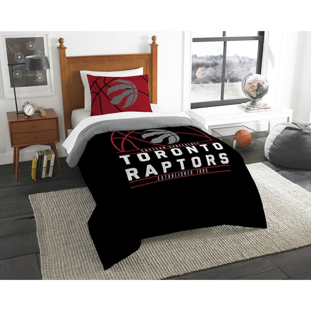 Nba Toronto Raptors Reverse Slam Bedding Comforter Set Walmart