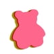 thumbnail image 2 of Notas adhesivas con forma de corazón | Paquete de 100 blocs de notas adhesivos para estudiantes | Bonitos diseños de frutas y animales, 2 of 6